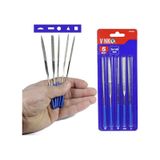 Vinko 03064 30x140 mm 5 Parça İzole Saplı Elmas Eğe Takımı