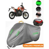 Vinleks Gri Zontes 155 U Arka Çanta Uyumlu Motosiklet Brandası (Kilit Uyumlu)
