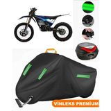 Vinleks Siyah Lectrıc Motıon Escape Xr Arka Çanta Uyumlu Motosiklet Brandası(Kilit Uyumlu)