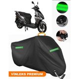 Vinleks Siyah Rmg Moto Gusto Prego 125 Uyumlu Motosiklet Brandası Lüx Kalite (Kilit Uyumlu)