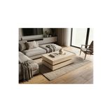 VİNMOB TV ÜNİTELERİ MODERN OS02 ORTA SEHPA & COFFEE TABLE / 80x120 cm