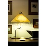 vinner 31-45 cm Michigan Eskitme Mat Gold Metal Abajur - Krem Kırma Metal Modern E27 Bej 1 VNRMichigan01001