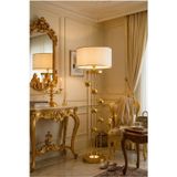 Vinner Aura 6 Küre Gold LED Lambader – Modern Premium Metal Tasarım Salon Lambası