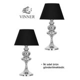 vinner Balance Krom Kaplama Metal Abajur VNRTWOBLNCO201