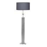 vinner Bercy Siyah Kaplama Kristal Küre Burgulu Metal Tek Ayaklı Lambader Violet Desenli VNRBERCYSBL013