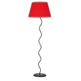 vinner Beyaz Kaplama Üçlü Küre Modern Metal Lambader - Başlık Rengi Hasır Gri'dir. 6242005868009