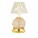 vinner Broken Glass Gold Detaylı Cam Abajur - Kırma Krem VNRBROKENGDCA90