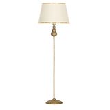 vinner Bronz Eskitme Kaplama Solid Burgulu Tek Ayaklı Metal Lambader - Konik Başlık Rengi Gri Kırçıl VNREDCHEL0090904