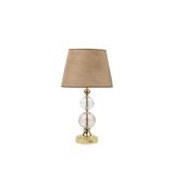 vinner Bronz Kristal 2'li Küre Abajur - Gri Kırçıl VNRABJR2112070