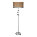 vinner Cabil Gold Kaplama Metal Lambader - Gül Desenli VNRLMBCBL0080
