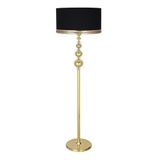 vinner Cabil Gold Kaplama Metal Lambader - Hasır Gri VNRLMBCBL0037