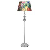 vinner Cabil Gold Kaplama Metal Lambader - Kırmızı Ekose VNRLMBCBL0014