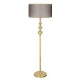 vinner Cabil Gold Kaplama Metal Lambader - Krem Wawe Desenli VNRLMBCBL0024