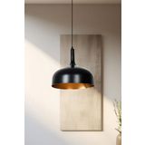 vinner Cabil Gold Kaplama Metal Lambader - Sütlü Kahverengi VNRLMBCBL0006