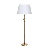 vinner Conic Eskitme Tek Ayaklı Metal Burgulu Lambader Beyaz VNRCNCESBRLM0107036