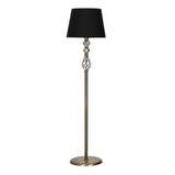 vinner Conic Eskitme Tek Ayaklı Metal Burgulu Lambader - Koyu Kahve VNRCNCESBRLM0107002