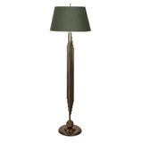 vinner Conic Krom Kaplame Metal Lambader - Krom Şeritli Hasır Beyaz VNRCNCKRM001015