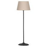 vinner Delhi Siyah Çift Küre Kristal Taşlı Burgulu Metal Lambader - Pre Kahverengi VNRDELHILAMSB0107039
