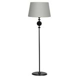 vinner Delhi Siyah Çift Küre Kristal Taşlı Metal Lambader - Greysland VNRDELHILAMS0107029