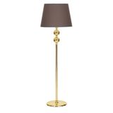 vinner Delhi Siyah Çift Küre Kristal Taşlı Metal Lambader - Krom Şeritli Antrasit VNRDELHILAMS0107042