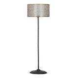 vinner Delhi Siyah Çift Küre Kristal Taşlı Metal Lambader - Krom Şeritli Haki VNRDELHILAMS0107037