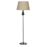 vinner Eskitme 5'li Kristal Taşlı Küre Lambader - Hasır Kahve VRNLMBD2155035