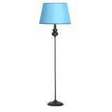 vinner Eskitme Kaplama Retro Düz Tek Ayak Metal Lambader Silindir Sarı Beyaz Dama Başlık VNR2803ESBRGDZ019