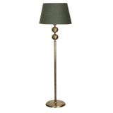 Vinner Eskitme Mat Gold 2 Top Metal Tek Ayaklı Lambader Dekoratif Modern Yer Lambası
