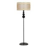 vinner Eskitme Mat Gold Detaylı Metal Lambader - Pre Gri VNRLMDHSTN01012