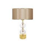 vinner Gld-krs01 Gold Ayaklı Kristal Abajur - Gold Mataro VNRGLDKRS01034
