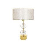 vinner Gld-krs01 Gold Ayaklı Kristal Abajur - Gold Sarı Kırçıl VNRGLDKRS01032