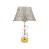vinner Gld-krs01 Gold Ayaklı Kristal Abajur - Sarı Kırıl VNRGLDKRS01014