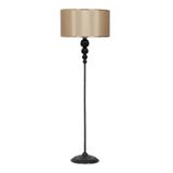 vinner Gold Burgulu 4'lü Küre Kristal Lambader - Siyah Dantel VRNLMBD2155055