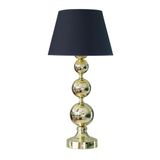 vinner Gold Kaplama 3'lü Küre Abajur - Gece Mavisi VNRH2ABJGLD0020