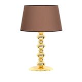 vinner Gold Kaplama Blanc Metal Abajur Pileli Beyaz VNR0606GBLNC022