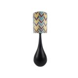 vinner Gold Kaplama Burgulu Metal Modern Abajur Basık Konik Başlık - Bordo VNRGLDBRGABJ002