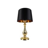 vinner Gold Kaplama Burgulu Metal Modern Abajur Silindir Başlık VNRGLDBRGABJ020