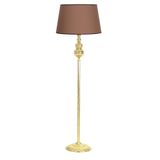 vinner Gold Kaplama Üçlü Küre Düz Tek Ayak Metal Konik Yeşil Başlık Lambader VNRGLDDZKR2903033