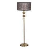 vinner Gold Kaplama Üçlü Küre Paslanmaz Metal Modern Lambader - Beyaz VNRGLDKRM0006