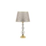 vinner Gold Kristal 2'li Küre Abajur - Gri VNRABJR2112001