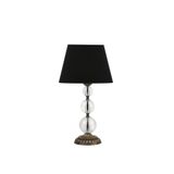 vinner Gri Kırçıl Eskitme Kristal 3'lü Küre Abajur VNR1927E3KK004