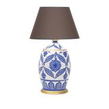vinner Handmade Ceramic Botanical Özel Tasarım Abajur - VNRCERBOA037