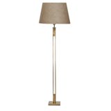 vinner Houston Eskitme Mat Gold Detaylı Metal Lambader - Krem Kırma VNRLMDHSTN01026