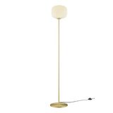 vinner Houston Eskitme Mat Gold Detaylı Metal Lambader - Krom Antrasit VNRLMDHSTN01033