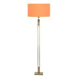 vinner Houston Eskitme Mat Gold Detaylı Metal Lambader - Turuncu VNRLMDHSTN01020