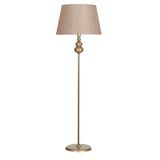 vinner Kahverengi Krom Kaplama Solid Düz Tek Ayak Metal Lambader VNR2903SLKRMDZ018