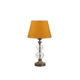vinner Kırmızı Bronz Kristal 2 Li Küre Abajur VNRABJR2112079