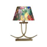 vinner Koch Eskitme Mat Gold Kaplama Metal Abajur - Violet VNRKOCHABJ01042