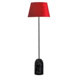 vinner Kristal Taşlı Üçlü Küre Krom Kaplama Metal Lambader - Violet VNRKT3KKK01044