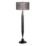 vinner Krom Kaplama Metal Lambader - Violet Desenli VNRCBLLMBDKRM011